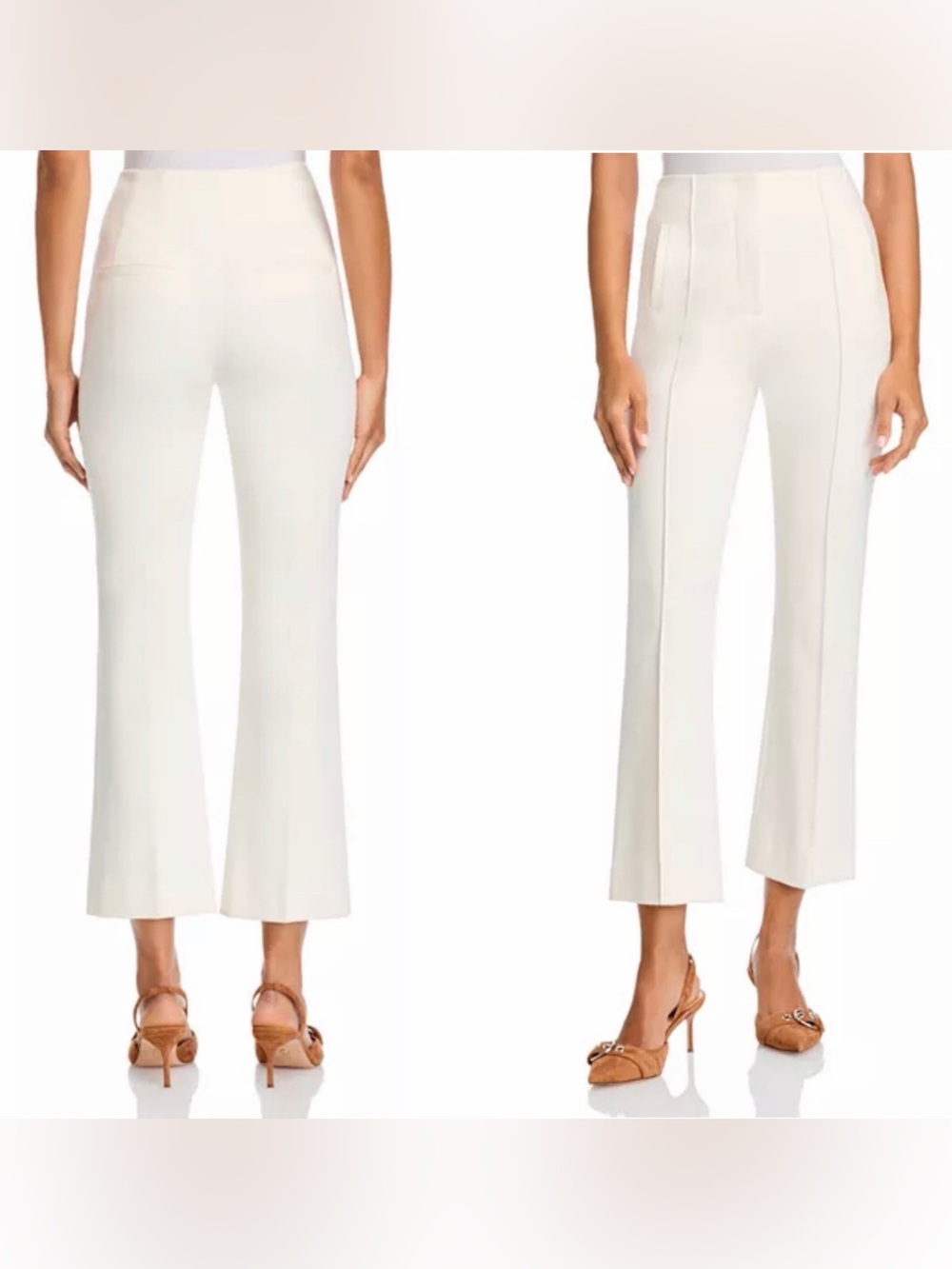 NWT Veronica Beard Kean Pant in Dove Size 10 High Rise
